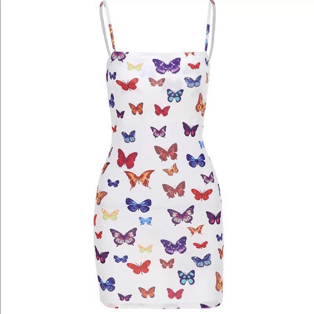 Butterfly Mini Dress